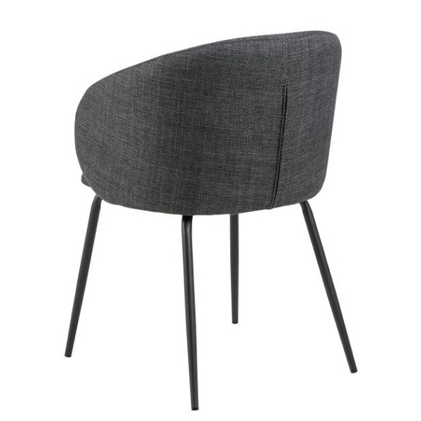 Krzesło Eleanor szare ciemne - ACTONA